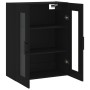 Armario de pared negro 69,5x34x90 cm de vidaXL, Aparadores - Ref: Foro24-828501, Precio: 102,22 €, Descuento: %