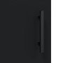 Black wall cabinet 69.5x34x90 cm by vidaXL, Sideboards - Ref: Foro24-828501, Price: 102,22 €, Discount: %