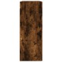 Armario de pared roble ahumado 69,5x34x90 cm de vidaXL, Aparadores - Ref: Foro24-828441, Precio: 70,68 €, Descuento: %