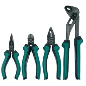 Brüder Mannesmann Four-Piece Steel Pliers Set 10471 by Brüder Mannesmann, Pliers - Ref: Foro24-408540, Price: 30,99 €, Discou...