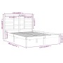 Bettgestell aus Massivholz 120x190 cm von vidaXL, Betten und Lattenroste - Ref: Foro24-3105765, Preis: 104,47 €, Rabatt: %