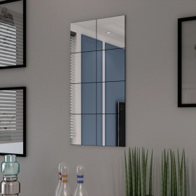 Frameless Mirrors Set 8 Pieces Glass 20.5 cm by vidaXL, Mirrors - Ref: Foro24-242729, Price: 25,99 €, Discount: %