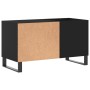 Mueble de discos madera de ingeniería negro 85x38x48 cm de vidaXL, Almacenamiento para CD y DVD - Ref: Foro24-831709, Precio:...