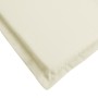 Cojín para tumbona color crema (75+105)x50x4 cm de vidaXL, Cojines para sillas y sofás - Ref: Foro24-314175, Precio: 26,26 €,...