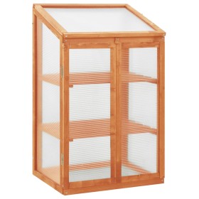 Gewächshaus aus Tannenholz 60x45x100 cm von vidaXL, Gewächshäuser - Ref: Foro24-314848, Preis: 107,16 €, Rabatt: %