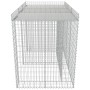 Gabion wall for steel garbage container 190x100x130cm by vidaXL, Waste container supports - Ref: Foro24-143607, Price: 294,62...