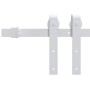 Kit herrajes para puertas correderas de acero blanco 200 cm de vidaXL, Marcos de puertas - Ref: Foro24-151708, Precio: 73,00 ...