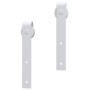 Kit herrajes para puertas correderas de acero blanco 200 cm de vidaXL, Marcos de puertas - Ref: Foro24-151708, Precio: 73,00 ...