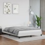 White synthetic leather headboard bed frame 140x200 cm by vidaXL, Beds and slatted bases - Ref: Foro24-347502, Price: 140,82 ...