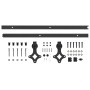 Sliding door hardware kit SKIEN black steel 183cm by vidaXL, doorframes - Ref: Foro24-145260, Price: 64,70 €, Discount: %