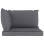 5-piece garden furniture set with anthracite cushions by vidaXL, Garden sets - Ref: Foro24-3064940, Price: 291,99 €, Discount: %