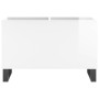 Furniture made of white glossy plywood discs 74.5x38x48 cm by vidaXL, CD and DVD storage - Ref: Foro24-831734, Price: 60,89 €...