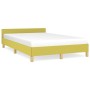 Estructura de cama con cabecero de tela verde 120x200 cm de vidaXL, Camas y somieres - Ref: Foro24-347406, Precio: 116,99 €, ...