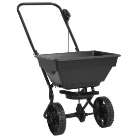 PVC and steel salt spreader hand cart 92x46x70 cm 15 L by vidaXL, Spreaders - Ref: Foro24-142965, Price: 66,99 €, Discount: %