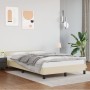 Bed frame with headboard cream synthetic leather 120x200cm by vidaXL, Beds and slatted bases - Ref: Foro24-347491, Price: 114...