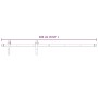 Kit herrajes para puertas correderas de acero blanco 183 cm de vidaXL, Marcos de puertas - Ref: Foro24-151707, Precio: 72,71 ...