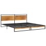 Estructura de cama de metal 200x200 cm de vidaXL, Camas y somieres - Ref: Foro24-324868, Precio: 188,92 €, Descuento: %