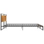 Estructura de cama de metal 200x200 cm de vidaXL, Camas y somieres - Ref: Foro24-324868, Precio: 188,92 €, Descuento: %