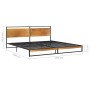 Estructura de cama de metal 200x200 cm de vidaXL, Camas y somieres - Ref: Foro24-324868, Precio: 188,92 €, Descuento: %