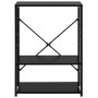 Armario para microondas madera ingeniería negro 60x39,6x79,5 cm de vidaXL, Contenedores para utensilios de cocina - Ref: Foro...