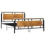 Estructura de cama de metal 160x200 cm de vidaXL, Camas y somieres - Ref: Foro24-324873, Precio: 168,78 €, Descuento: %