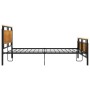 Estructura de cama de metal 160x200 cm de vidaXL, Camas y somieres - Ref: Foro24-324873, Precio: 168,78 €, Descuento: %