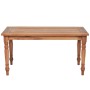 Batavia teak wood coffee table 90x50x45 cm by vidaXL, Coffee table - Ref: Foro24-43059, Price: 108,45 €, Discount: %