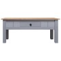 Gray Panama style pine wood coffee table 100x60x45cm by vidaXL, Coffee table - Ref: Foro24-282683, Price: 111,99 €, Discount: %