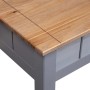 Mesa de centro de madera de pino estilo Panamá gris 100x60x45cm de vidaXL, Mesas de centro - Ref: Foro24-282683, Precio: 111,...