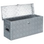 Aluminum box 76.5x26.5x33 cm cm silver by vidaXL, Toolboxes - Ref: Foro24-142938, Price: 179,99 €, Discount: %