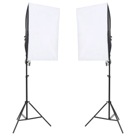 Lámparas de estudio profesional 2 unidades 40x60 cm de vidaXL, Flashes e iluminaciones de estudio - Ref: Foro24-190243, Preci...