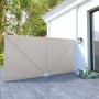 Toldo lateral plegable terraza color crema 400x200 cm de vidaXL, Sombrillas - Ref: Foro24-44570, Precio: 103,43 €, Descuento: %