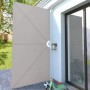 Toldo lateral plegable terraza color crema 400x200 cm de vidaXL, Sombrillas - Ref: Foro24-44570, Precio: 103,43 €, Descuento: %