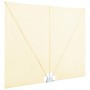 Toldo lateral plegable terraza color crema 400x200 cm de vidaXL, Sombrillas - Ref: Foro24-44570, Precio: 103,43 €, Descuento: %