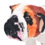 XXL white and brown standing plush bulldog dog by vidaXL, Stuffed animals - Ref: Foro24-91332, Price: 53,19 €, Discount: %