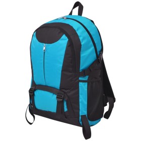 Wanderrucksack 40 L schwarz und blau von vidaXL, Rucksäcke - Ref: Foro24-91108, Preis: 33,17 €, Rabatt: %