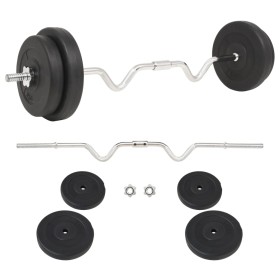 30 kg weight set by vidaXL, free weight - Ref: Foro24-91399, Price: 77,34 €, Discount: %