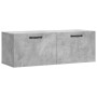 Concrete gray engineered wood wall cabinet 100x36.5x35 cm by vidaXL, Lockers and storage cabinets - Ref: Foro24-830128, Price...