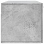 Concrete gray engineered wood wall cabinet 100x36.5x35 cm by vidaXL, Lockers and storage cabinets - Ref: Foro24-830128, Price...