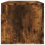 Smoked oak engineered wood wall cabinet 100x36.5x35 cm by vidaXL, Lockers and storage cabinets - Ref: Foro24-830129, Price: 4...