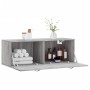 Sonoma gray engineered wood wall cabinet 100x36.5x35 cm by vidaXL, Lockers and storage cabinets - Ref: Foro24-830130, Price: ...