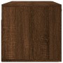 Engineered wood brown oak wall cabinet 100x36.5x35 cm by vidaXL, Lockers and storage cabinets - Ref: Foro24-830131, Price: 50...