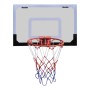 Aro de baloncesto con red y tablero, pelota y pompa, naranja de vidaXL, Pelota de baloncesto de juguete - Ref: Foro24-90499, ...