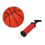 Aro de baloncesto con red y tablero, pelota y pompa, naranja de vidaXL, Pelota de baloncesto de juguete - Ref: Foro24-90499, ...