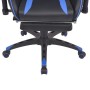 Silla de oficina racing reclinable con reposapiés azul de vidaXL, Sillas de oficina - Ref: Foro24-20166, Precio: 223,80 €, De...