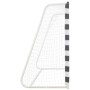 Fußballtor aus weißem und schwarzem Metall 300x160x90 cm von vidaXL, Fußballtore - Ref: Foro24-91953, Preis: 125,71 €, Rabatt: %