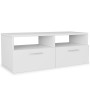 Mueble para televisión madera de ingeniería blanco 95x35x36 cm de vidaXL, Muebles TV - Ref: Foro24-244867, Precio: 68,78 €, D...