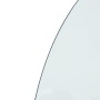 Glass plate for semicircular fireplace 800x500 mm by vidaXL, Glass - Ref: Foro24-324115, Price: 62,99 €, Discount: %