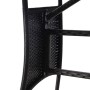 Garden table 80x80x74 cm black synthetic rattan by vidaXL, Garden tables - Ref: Foro24-43930, Price: 127,99 €, Discount: %