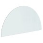 Glass plate for semicircular fireplace 1000x500 mm by vidaXL, Glass - Ref: Foro24-324117, Price: 43,58 €, Discount: %